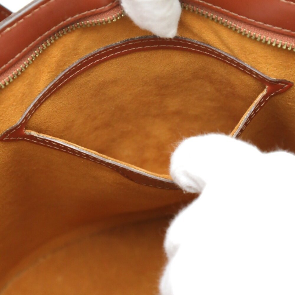 LOUIS VUITTON Authentic Brown Leather Tote Bag - Picture 16 of 16